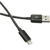 USB kabelis C-Tech USB-A - Žaibas 1 m Juodas (BB- APL- 10B)