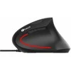 Pelė C-Tech C-TECH pelė VEM-09C vertikalus 6 przycisków juoda USB