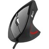 Pelė C-Tech C-TECH pelė VEM-09C vertikalus 6 przycisków juoda USB