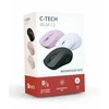 Pelė C-Tech C-TECH pelė Dual mode WLM-12PK, bezdrátowa, 1600DPI, 6 przycisków, rožinis, USB nano receiver