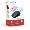 Pelė C-Tech WLM-12 Juodas (WLM12BK)