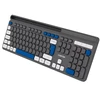 CANYON HKB-W03 wireless CS klaviatūra 2.4 Ghz, 105 keys, 10 million keystrokes, pilkas