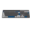 CANYON HKB-W03 wireless CS klaviatūra 2.4 Ghz, 105 keys, 10 million keystrokes, pilkas