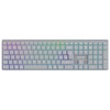 CANYON Belaidė klaviatūra HKB-W11 EN/CS RGB pilkas