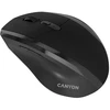 CANYON pelė OnClick 17 Ergonomic 6 buttons 1600DPI Wireless Juodas