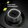 CANYON automobilinis įkroviklis OnDrive 48 PD 48W USB-A+USB-C Juodas