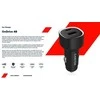 CANYON automobilinis įkroviklis OnDrive 48 PD 48W USB-A+USB-C Juodas