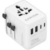CANYON kelioninis adapteris OnTour 70 EU/JK/JAV/Australija 70W, baltas