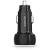 Car charger ALIGATOR, 2xUSB 2,4A, original juodas