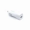 FIXED USB-C automobilinis įkroviklis, 18W, baltos spalvos