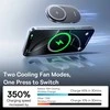 Baseus PrimeTrip VC1 Pro su ładowarką indukcyjną Qi2 na kratkę nawiewiu - juoda