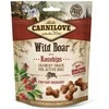 Carni Love Wild CARNILOVE Šuo skanėstas Šernas su erškėtuogėmis su šviežia mėsa 200 g