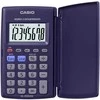 Casio HL-820VERA-WA-EP, Kišeninis, Bazinis, 8 skaitmenų, 1 eilutė, Baterijos / Saulės energija, Mėlynas