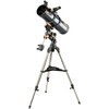 Teleskopas Celestron Astromaster 130EQ Reflector 33x Juodas, Mėlyna, Pilkas