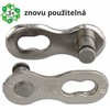 KMC Jungtis 7.8 EPT 2 vnt. sidabrinė 7.1mm lizdinė pakuotė
