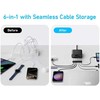Anker ANKER 6-in-1 Įkrovimo stotelė 112W 3x USB-A 3x USB-C juodas