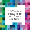 Dėlionė LEGO Rainbow Bricks 1000 dalys