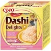 Kačių Skanėstai - Inaba Dashi Delights Vištiena su Lašiša Sultinyje - 70g