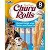Bikuvalt Churu Dog skanėstas Rolls vištienos sūris 96g