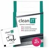 Clean it Drėgnos servetėlės ekranams ir plastikiniams paviršiams valyti 52 vnt. (CL-150)