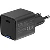 ColorWay 1x USB-C/ mains charger/ GaN/ PD/ PPS/ 25W/ Juodas
