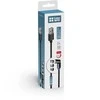 ColorWay Cable 3in1 (Lightning+MicroUSB+Type-C) Magnetinis sukimasis 540° 2.4А, 1m | CW-CBUU037-BK