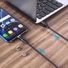 ColorWay cable 3in1 USB - Lightning, microUSB and USB-C 1m, QC, magnetic