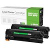 ColorWay compatible toner with Canon CRG-726/ CRG-728/ juodas/ 2x 2 100 pages/ Dual pack