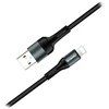 ColorWay USB/Apple Lightning Cable/2.4A/Nylon/1 m/Juodas