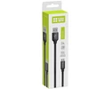 ColorWay USB/Micro USB laidas, 2 m, 2.4 A, juodas