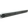 Conexpro 19" patch panel STP, CAT6A, 24 jungtys, 1U