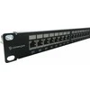 Conexpro 19" patch panel STP, CAT6A, 24 jungtys, 1U