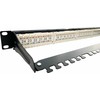Conexpro 19" UTP patch panel, CAT6A, 24 jungtys, 1U