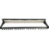 Conexpro 19" UTP patch panel, CAT6A, 24 jungtys, 1U