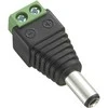 Conexpro DC power connector plug 2.1x5.5 mm with terminal block