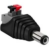 Conexpro DC power connector plug 2.1x5.5 mm with spring clamp