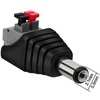 Conexpro DC power connector plug 2.1x5.5 mm with spring clamp