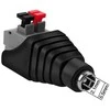 Conexpro DC power connector socket 2.1x5.5 mm with spring clamp