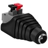 Conexpro DC power connector socket 2.1x5.5 mm with spring clamp