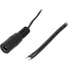 Conexpro DC power connector with cable, female, 25cm
