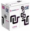 Conexpro UTP outdoor cable, CAT5e, PE, 24 AWG, 305m, juodas