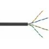 Conexpro UTP outdoor cable, CAT5e, PE, 24 AWG, 305m, juodas