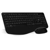 CONNECT IT Combo wireless juodas klaviatūra + pelė, CZ + SK išdėstymas