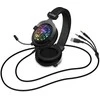 CONNECT IT DOODLE RGB žaidimų ausinės su mikrofonu, 2xJack+USB, juodos