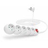 Connect It Prijunkite IT ilgintuvą 230 V, 5 lizdai, 5m, su jungikliu (baltas)