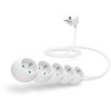 Connect IT CONNECT IT ilgintuvas 230V, 5 lizdai, 2 m, be jungiklio (baltas)