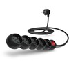 Connect It Prijunkite IT ilgintuvą 230 V, 5 lizdai, 3m, su jungikliu (juodas)
