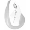 Connect It PRIJUNK JĄ SVEIKATAI, ergonomiška vertikali pelė, (+ 1x nemokama AA baterija), belaidė, BALTA