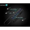 CONNECT IT USB Hub Mighty Switch 2, 4xUSB 3.0, 3xUSB 2.0, išorinis, juoda