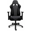 Connect IT Monaco Pro gaming chair pilkas and juodas